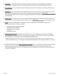 DNR Form 542-0588 Environmental Covenant - Iowa DNR Solid Waste Program - Iowa, Page 3