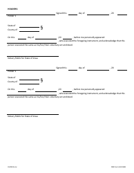 DNR Form 542-0588 Environmental Covenant - Iowa DNR Solid Waste Program - Iowa, Page 5