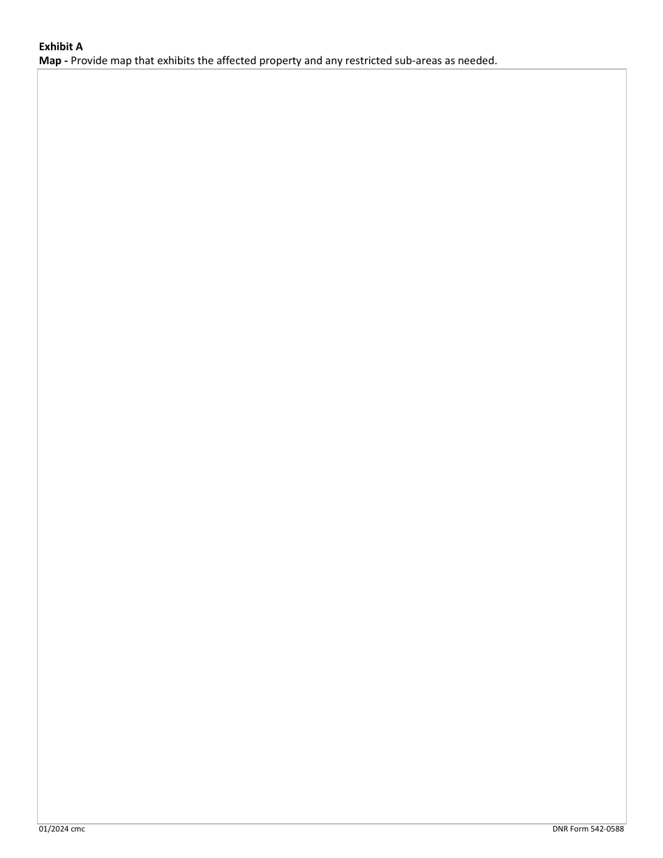 DNR Form 542-0588 Environmental Covenant - Iowa DNR Solid Waste Program - Iowa, Page 7