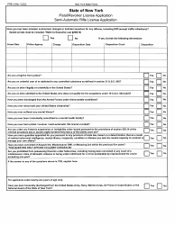 Form PPB-3 Pistol Permit Application - Niagara County, New York, Page 15