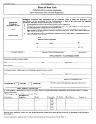 Form PPB-3 Pistol Permit Application - Niagara County, New York, Page 16