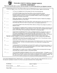 Form PPB-3 Pistol Permit Application - Niagara County, New York, Page 19