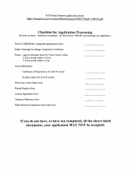 Form PPB-3 Pistol Permit Application - Niagara County, New York, Page 2