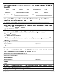 Application for Housing Assistance - Ship Housing Program - Okaloosa County, Florida, Page 2