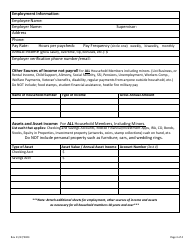 Application for Housing Assistance - Ship Housing Program - Okaloosa County, Florida, Page 3