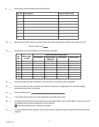 DNR Form 542-0109 Exhibit 9A Preliminary Review of Antidegradation Alternatives Analysis - Iowa, Page 2