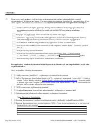 Application for Non-standard Test Accommodations (Nta) - New York, Page 8