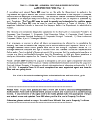 Instructions for DOR Form 82054REE Renewable Energy Equipment Property Tax Form - Arizona, Page 9