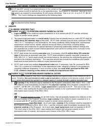 Form NHJB-3170-F Juvenile Abuse/Neglect Order - Parental Fitness Hearing Pursuant to Rsa 169-c:19-e - New Hampshire, Page 2