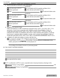 Form NHJB-2253-F Juvenile Abuse/Neglect Order - Post-permanency Hearing - New Hampshire, Page 5