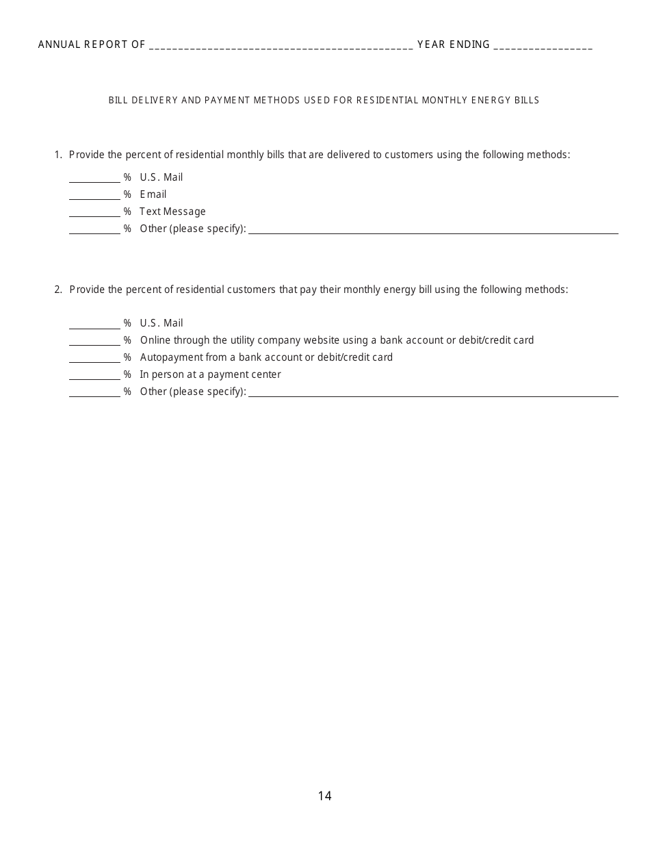 Gas Utility Kansas Supplemental Annual Report - Kansas, Page 15