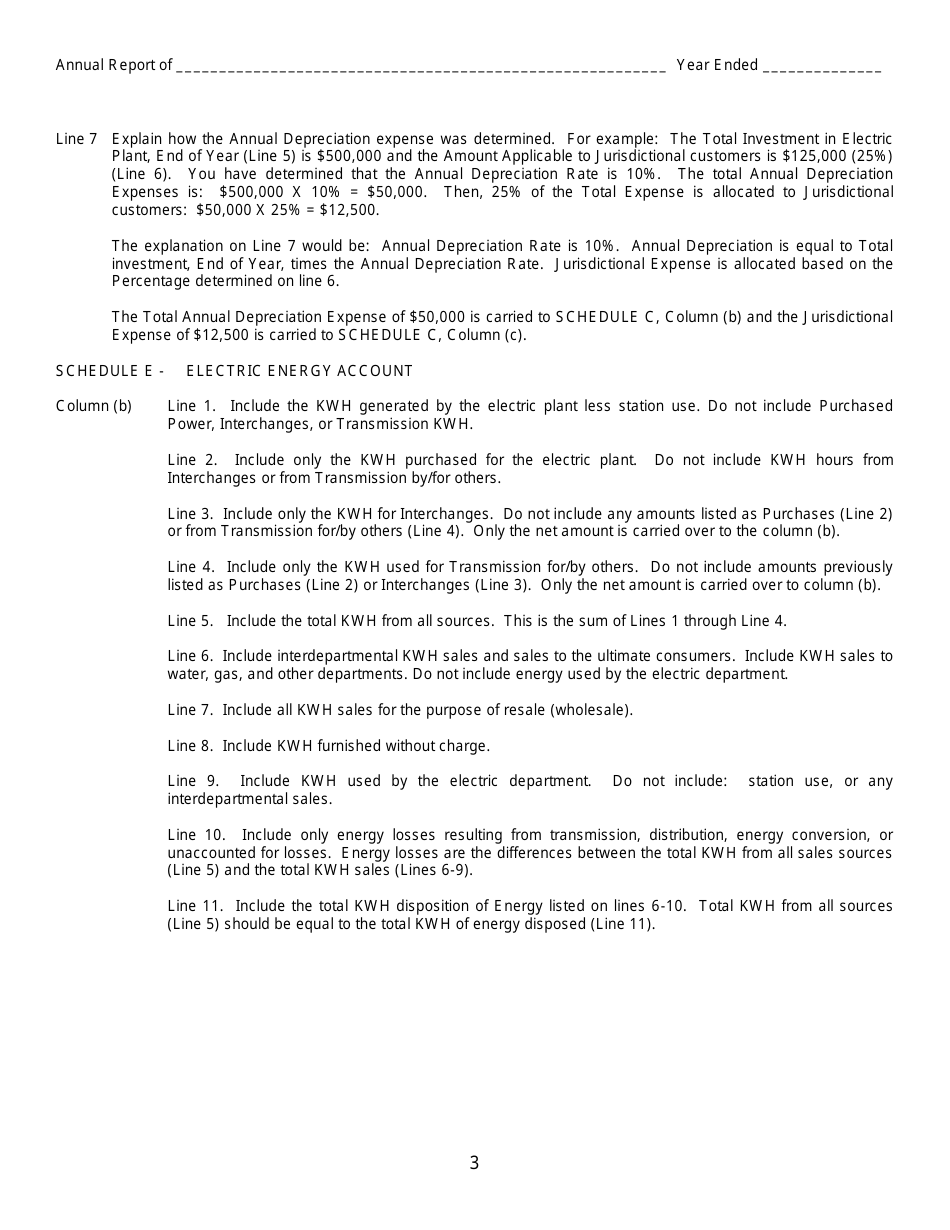 Third Class Cities Municipal Electric Utilities Annual Report - Kansas, Page 4