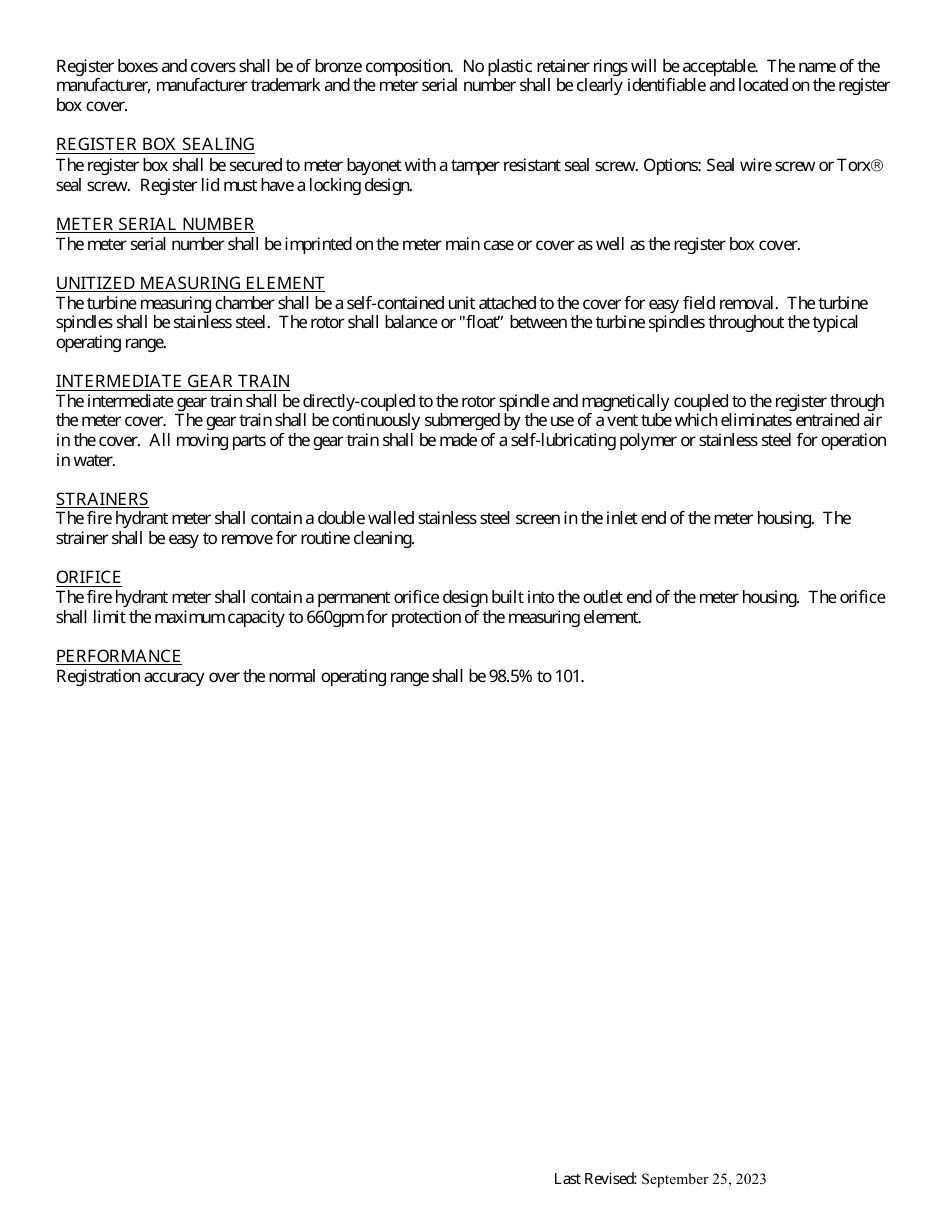 Hydrant Mounted Water Meter Permit Application - City of Austin, Texas, Page 6