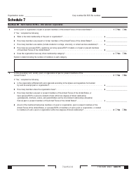 Form FTB3500 Exemption Application - California, Page 19