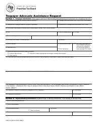 Document preview: Form FTB914 Taxpayer Advocate Assistance Request - California