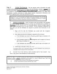 Family Law Information and Instructions (No Minor Children) - Wyoming, Page 5