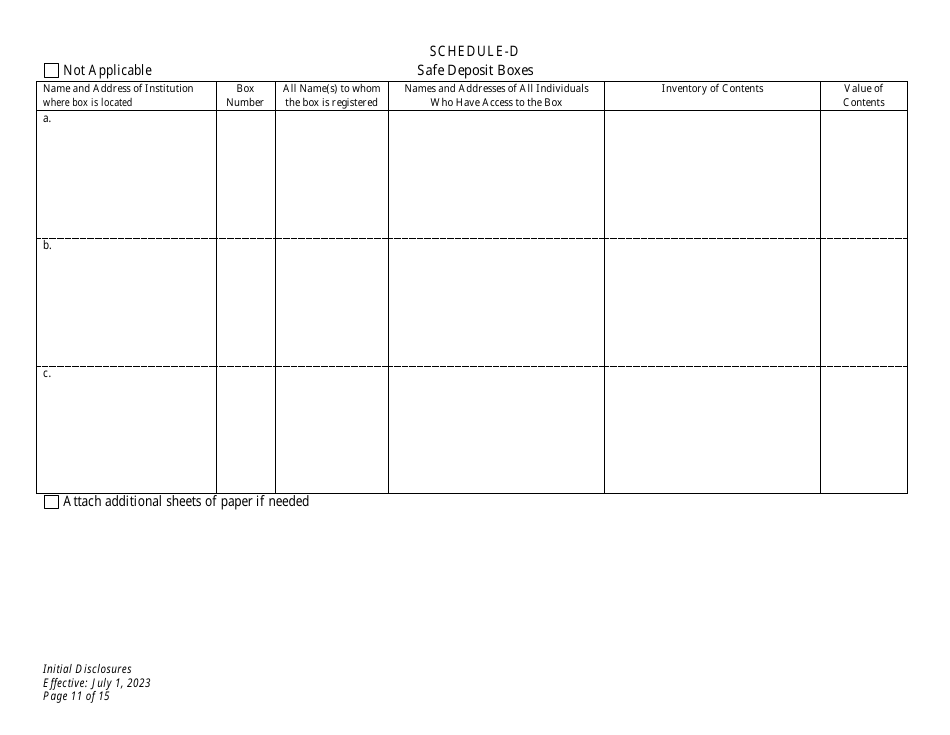 Initial Disclosures - Divorce - Wyoming, Page 11