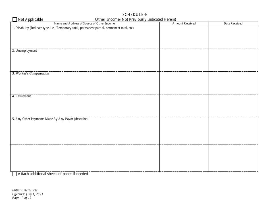 Initial Disclosures - Divorce - Wyoming, Page 13
