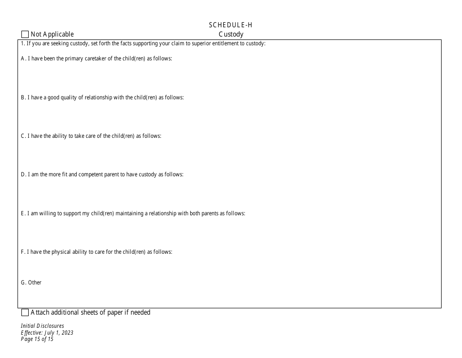 Initial Disclosures - Divorce - Wyoming, Page 15