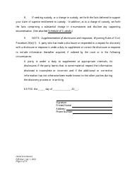 Initial Disclosures - Divorce - Wyoming, Page 3