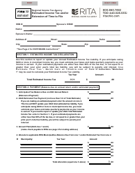Document preview: Form 32 EST-EXT Estimated Income Tax and/or Extension of Time to File - Ohio, 2024