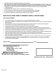 Eplus Habitat Incentive Program Application and Agreement - New Mexico, Page 2
