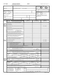 Form GR-1040NR Individual Income Tax Return - Non-resident - City of Grand Rapids, Michigan, Page 6
