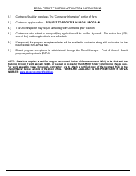 Decal Online Permit Registration Application for Replacement of Mechanical Units and Water Heaters - Palm Beach County, Florida, Page 2