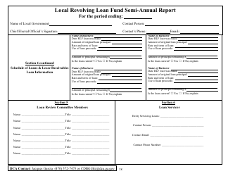 Appendix F Local Revolving Loan Fund Semi-annual Report - Georgia (United States), Page 2
