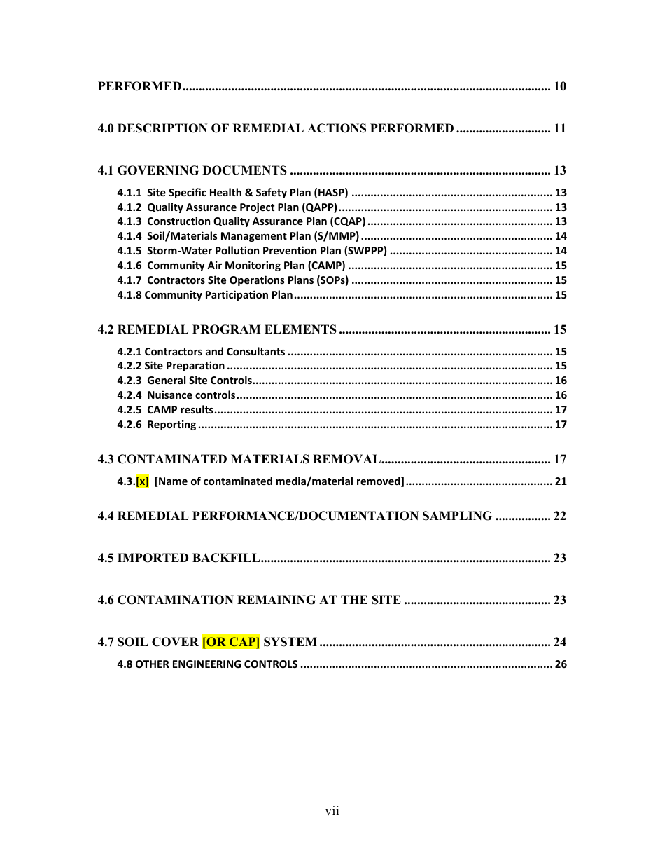 Checklist for Final Engineering Report (Fer) Approval - New York, Page 12
