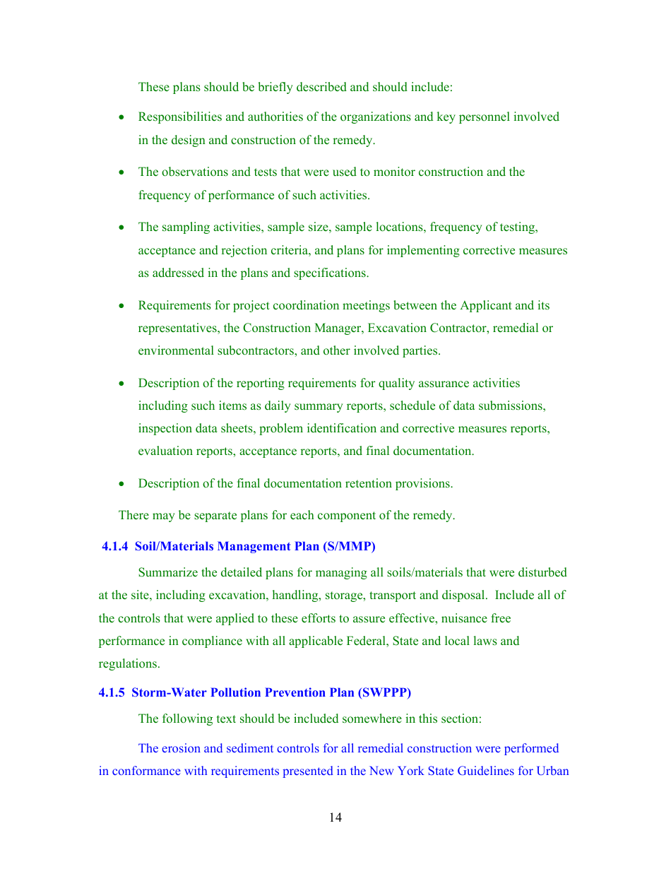 Checklist for Final Engineering Report (Fer) Approval - New York, Page 28