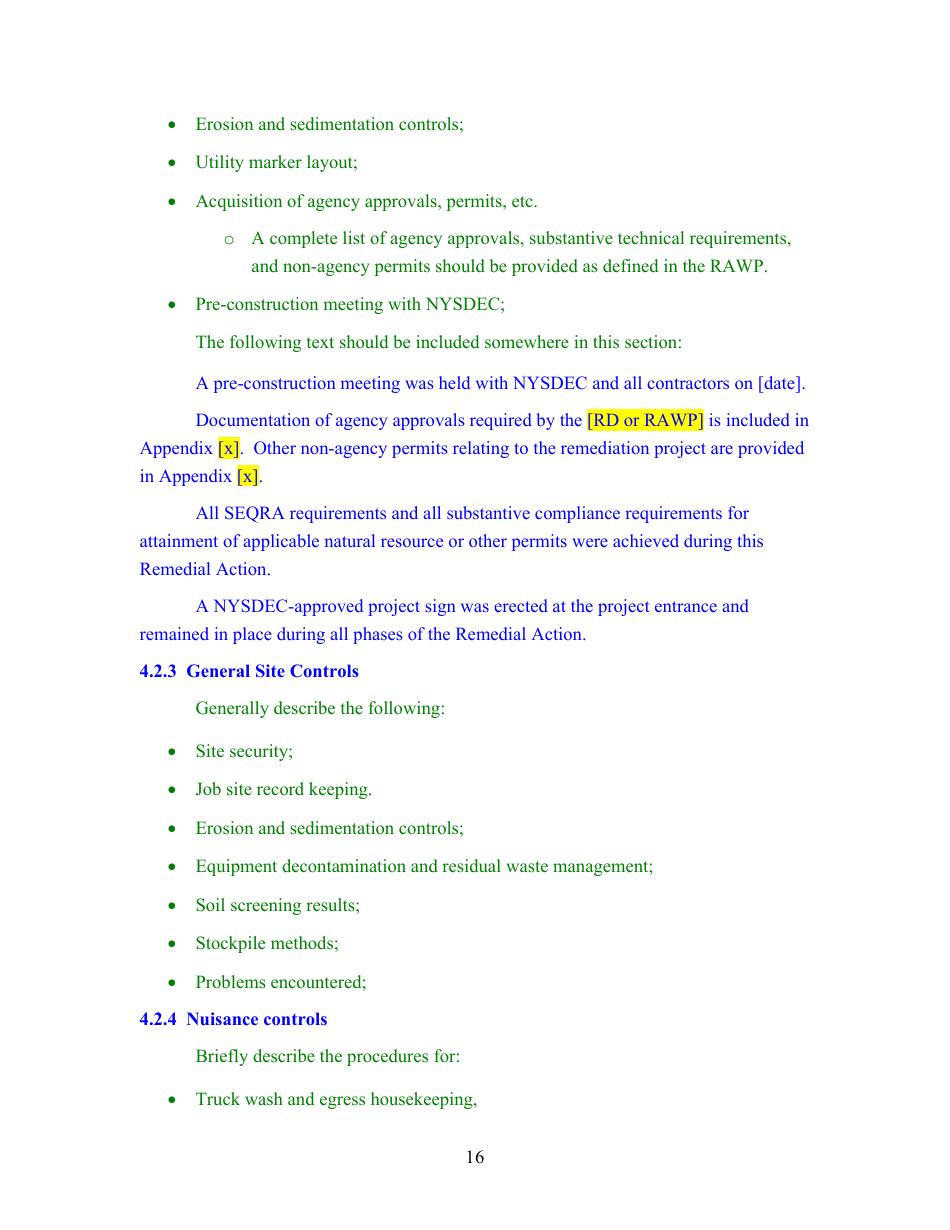 Checklist for Final Engineering Report (Fer) Approval - New York, Page 30