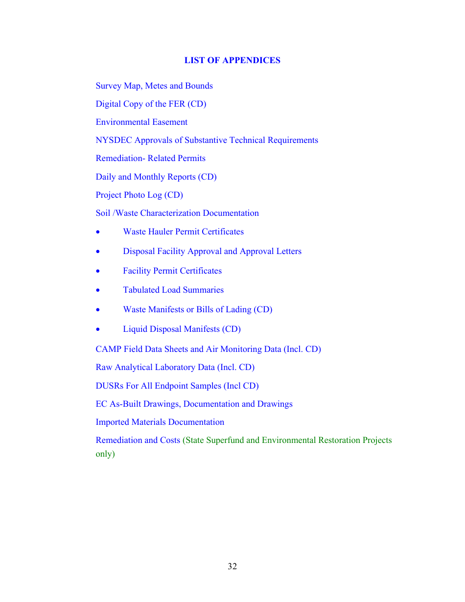 Checklist for Final Engineering Report (Fer) Approval - New York, Page 46