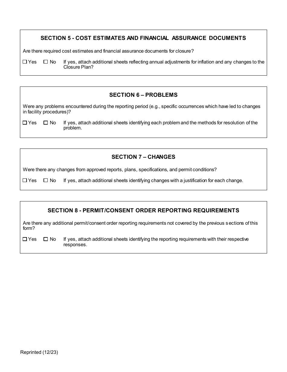 Regulated Medical Waste Facility Annual Report - New York, Page 4