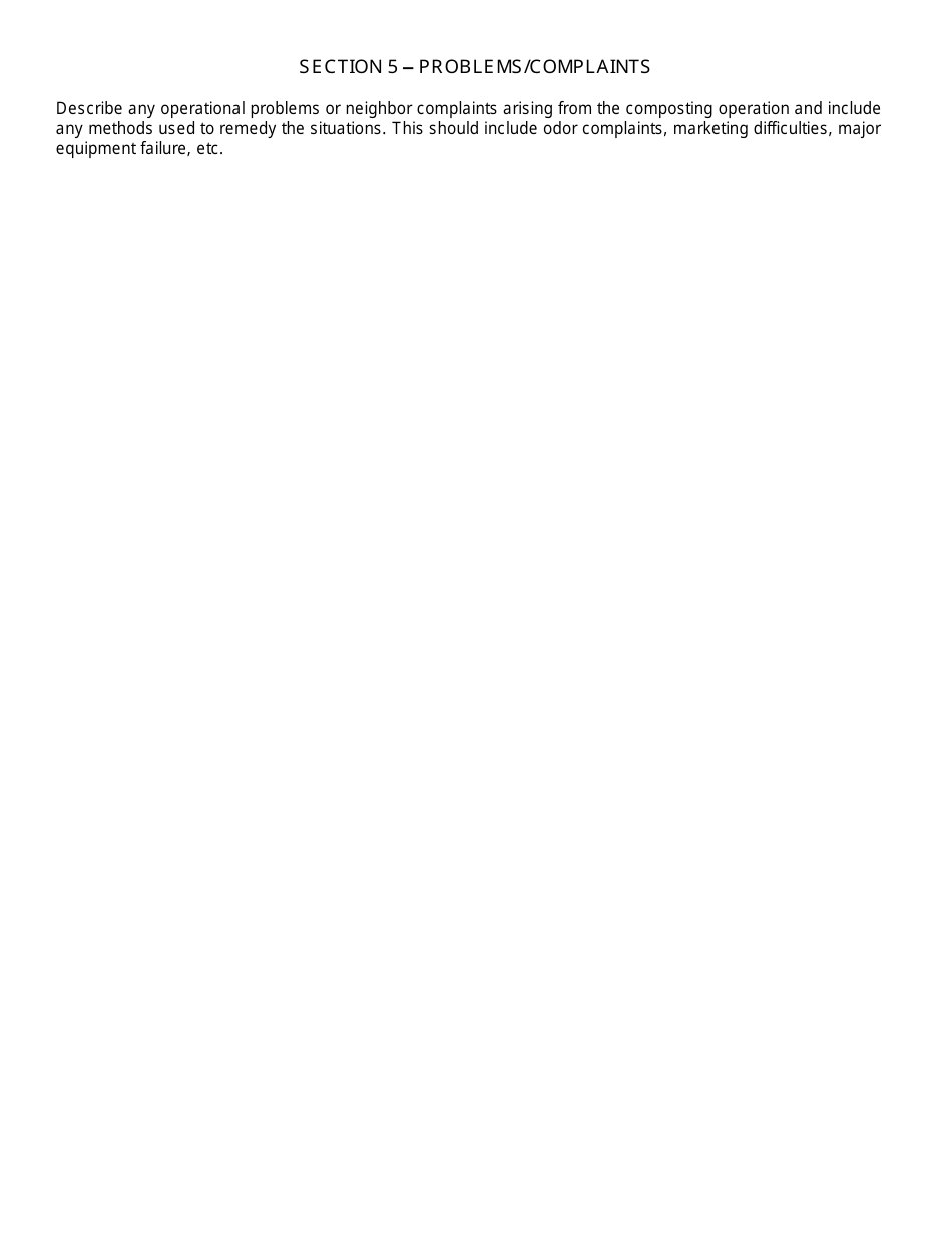 Other Organics Recycling Facility Annual Report - New York, Page 4