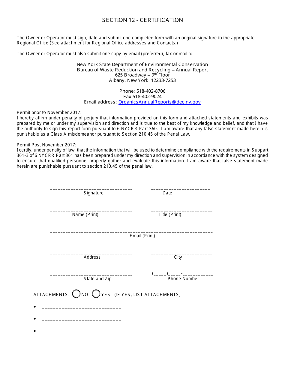 Permitted Biosolids Composting Facility Annual Report - New York, Page 10