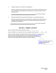 Msw, Industrial or Ash Landfill Annual/Quarterly Report - New York, Page 3