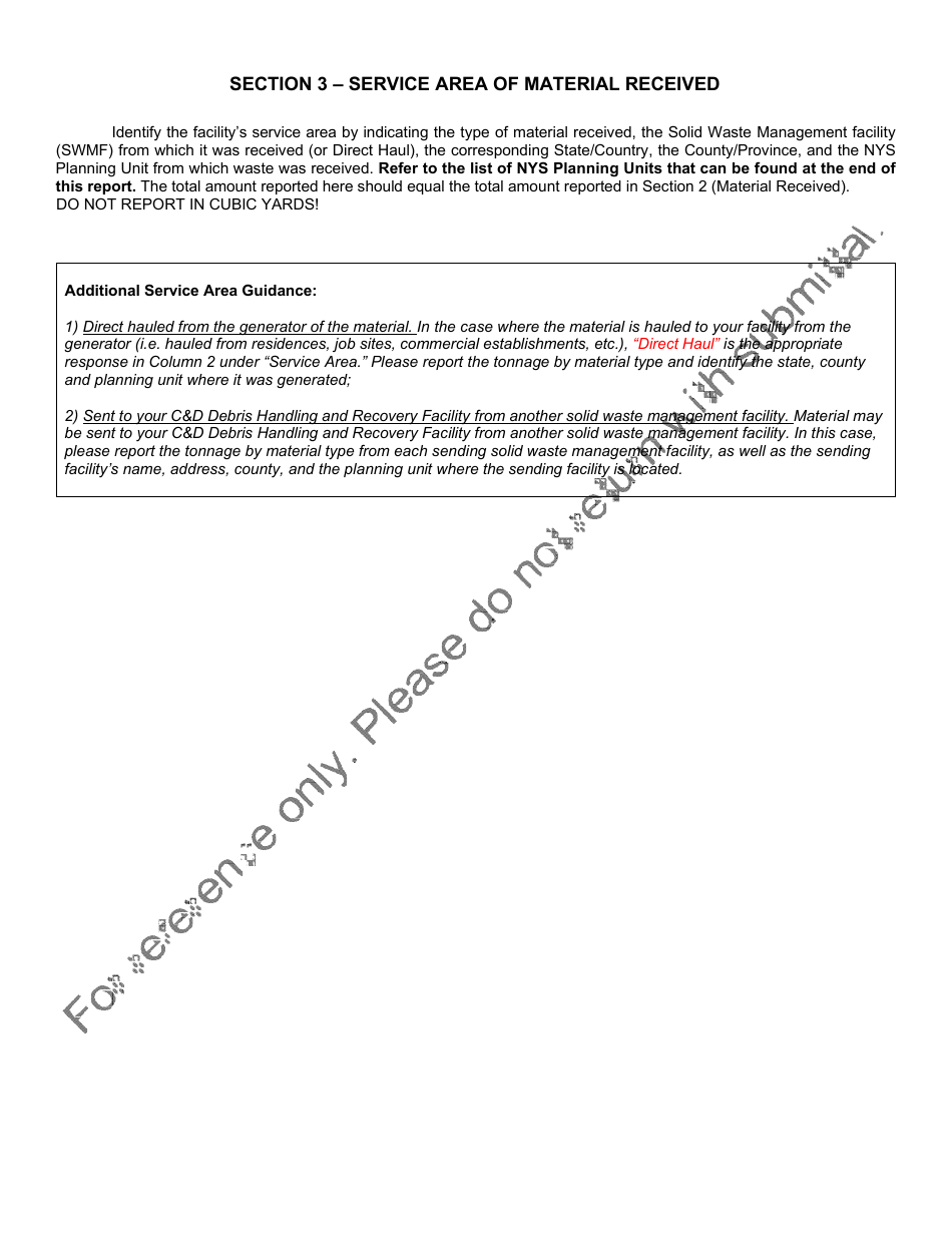 Registered Cd Debris Handling and Recovery Facility Annual Report - New York, Page 15