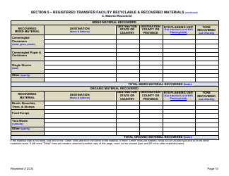 Registered Transfer Facility Annual Report - New York, Page 10