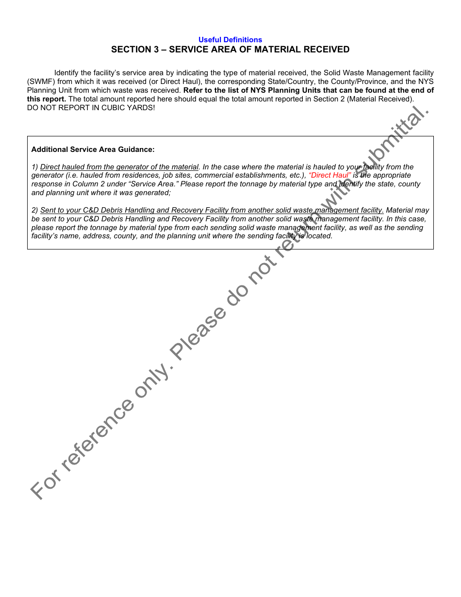 Permitted Cd Debris Handling and Recovery Facility Annual Report - New York, Page 14