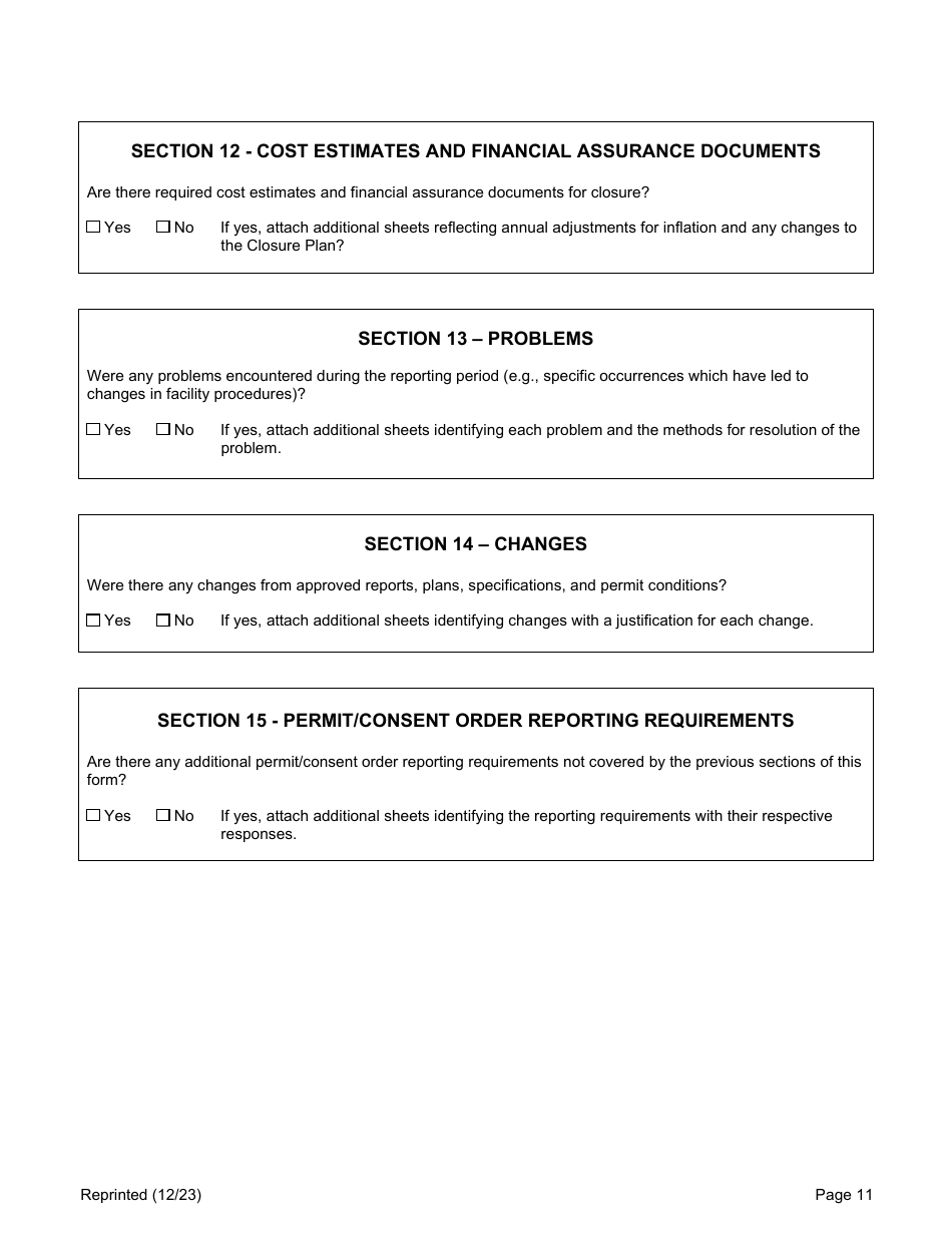 Combustion and Thermal Treatment Facility Annual / Quarterly Report - New York, Page 11