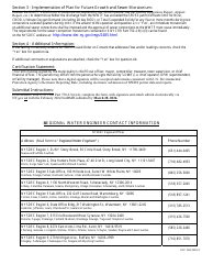 AFC Form 2020-1 Wastewater Treatment Facility Design, Planning and Flow Management Annual Certification Form - New York, Page 4