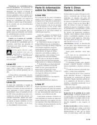 Instrucciones para IRS Formulario 1040 (SP) Anexo C Ganancias O Perdidas De Negocios (Spanish), Page 19