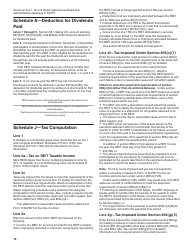 Instructions for IRS Form 1120-REIT U.S. Income Tax Return for Real Estate Investment Trusts, Page 16