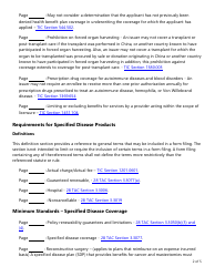 Form AH020 Individual and Group Health First Diagnosis or Critical Illness and Specified Disease Checklist - Texas, Page 2