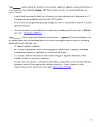 Form AH020 Individual and Group Health First Diagnosis or Critical Illness and Specified Disease Checklist - Texas, Page 5