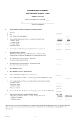 Form FIN116 HMO Supplement - Annual Information - Texas, Page 9