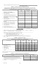 Form FIN251 Annual Statement - Mutual Assessments, Burials, Lmas - Texas, Page 9