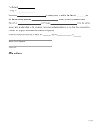 Form LHL705 Workers&#039; Compensation Health Care Network Application - Texas, Page 6