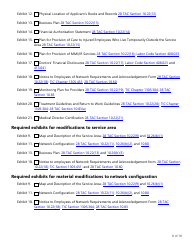 Form LHL705 Workers&#039; Compensation Health Care Network Application - Texas, Page 8